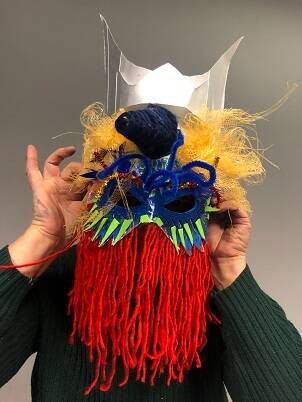 Masken gestalten - Wer will ich sein?