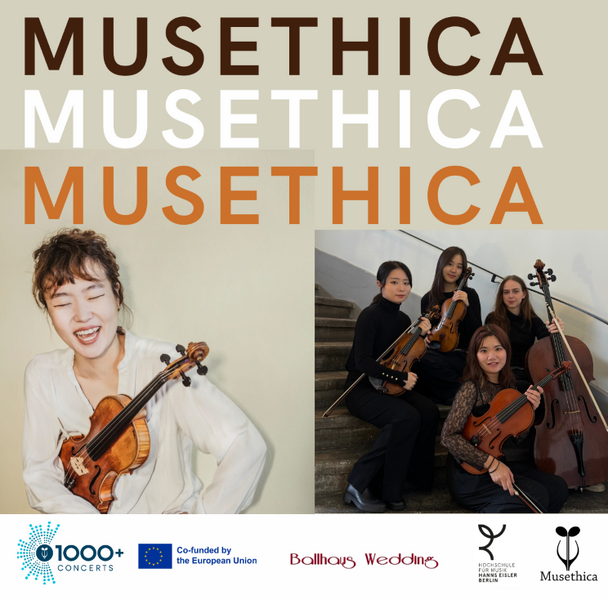 Musethica-Konzert mit Suyeon Kang und Fiori Quartett: Eintritt frei