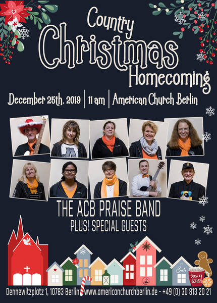 A Country Christmas Homecoming at the American Church Berlin