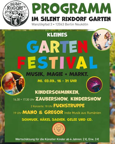 Gartenfestival im Silent Rixdorf