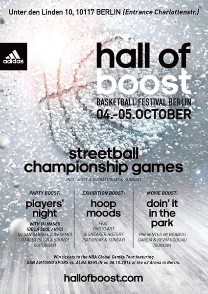 Hall of Boost - Basketball Festival Berlin!