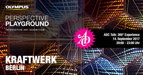 Olympus Perspective Playground Berlin Talk 360 Grad Experience