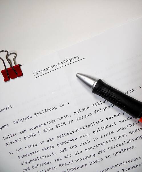 Vorsorgevollmacht und Patientenverfügung