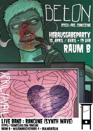 Herausgabe des Comiczines Beton#2