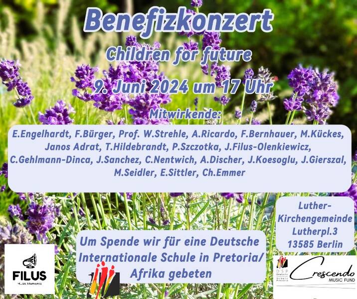 Benefizkonzert "Children for future"