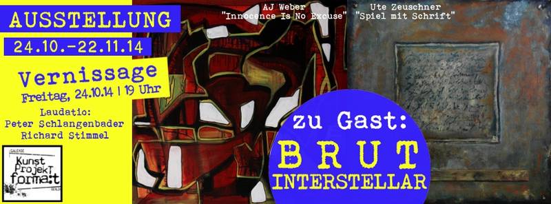 Ausstellung: AJ Weber und Ute Zeuschner