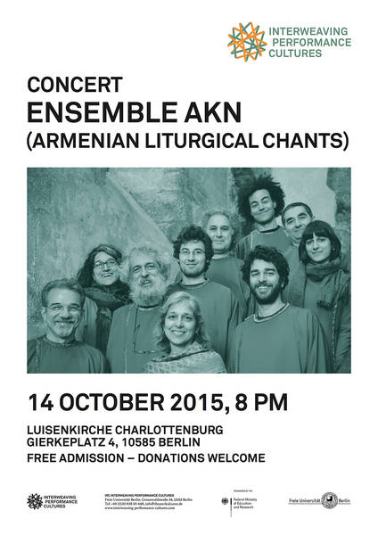 Konzert ENSEMBLE AKN: Armenisch-Liturgische Gesänge