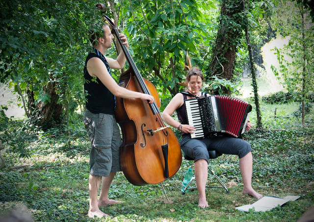 Akobastra live in der Blume