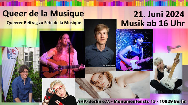 Queer de la Musique - queerer Beitrag zur Fête de la Musique