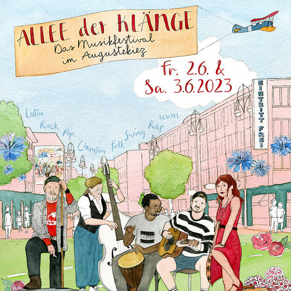 Allee der Klänge – Musikfestival im Augustekiez