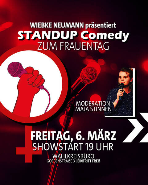 StandUp Comedy zum Frauentag!