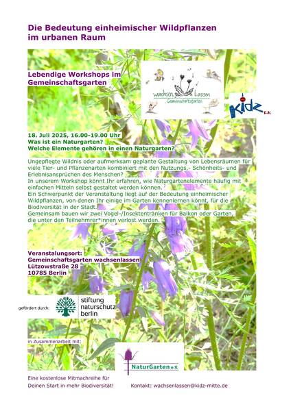 Was ist ein Naturgarten? Welche Elemente gehören in einen Naturgarten?
