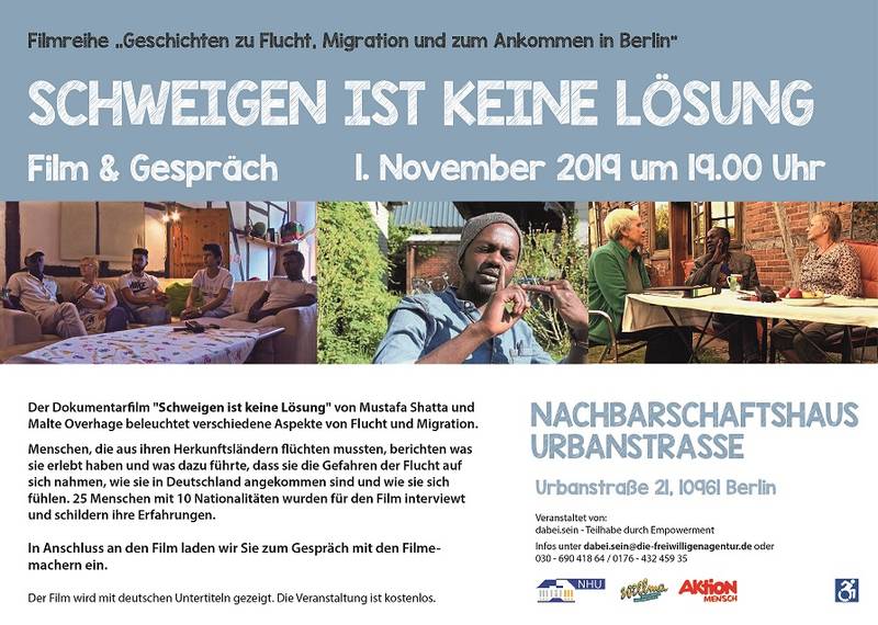 Film & Gespräch "Schweigen ist keine Lösung"