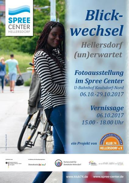 Fotoausstellung "Blickwechsel - Hellersdorf (un)erwartet" im Spree Center Hellersdorf