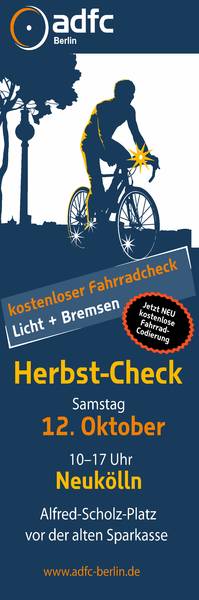 Kostenloser ADFC-Fahrradcheck