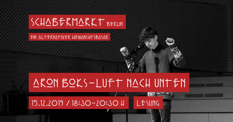Lesung: Aron Boks - Luft Nach Unten