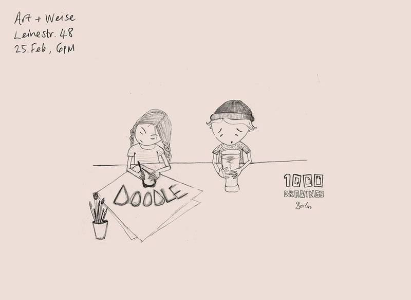 Doodle im "Art und Weise"