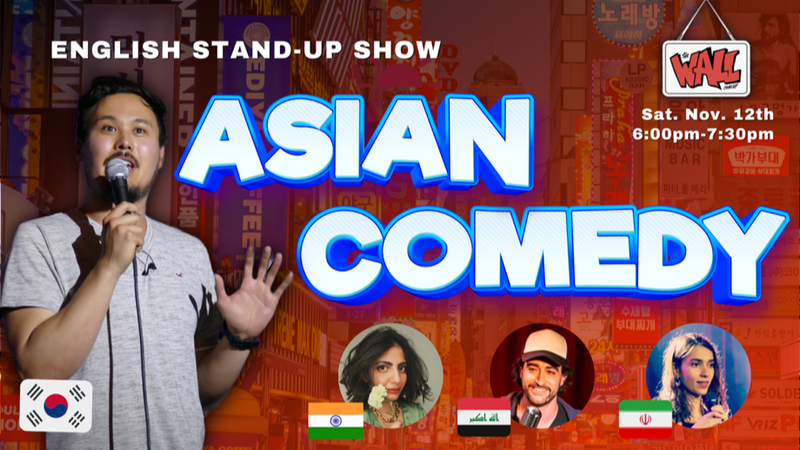 English Stand-Up Comedy Show - Asian Comedy