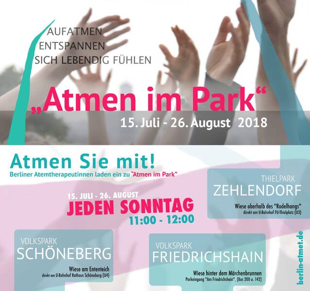 Atmen im Volkspark Schöneberg