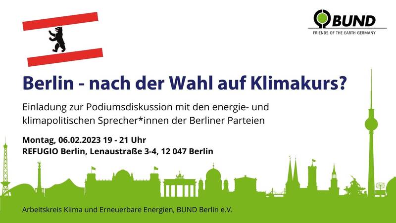 Berlin - nach der Wahl auf Klimakurs? 