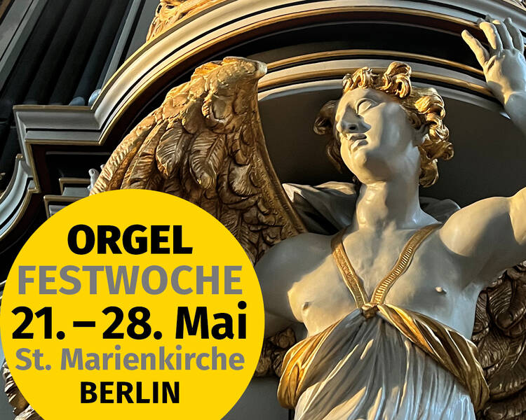 Eröffnungsgottesdienst der Orgelfestwoche mit Rundfunkübertragung durch den rbb
