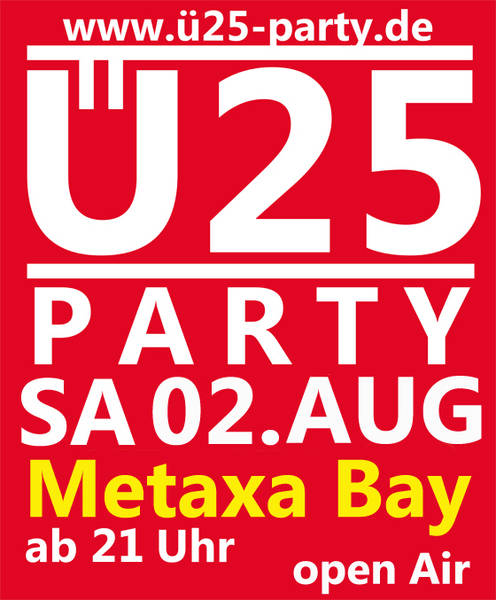 Ü25 open Air Party am Metaxa Bay