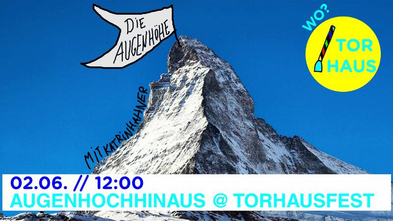 Torhausfestival | Workshop: Was heißt "Augenhöhe"? Mit Künstlerin Katrin Hahner