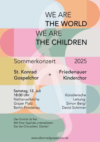 We are the World - We are the Children / Sommerkonzert