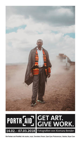 Get Art. Give Work. PortrAid-Charity-Fotoausstellung 