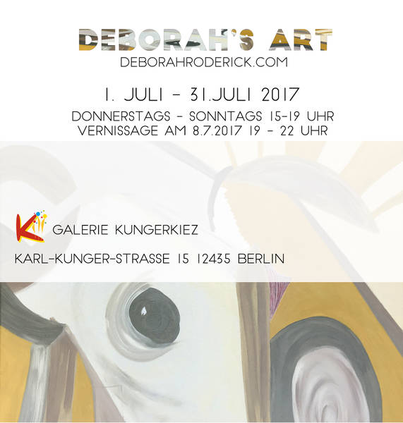 Ausstellung schwebende Bilder  - "Eine Berliner Entdeckungsreise"