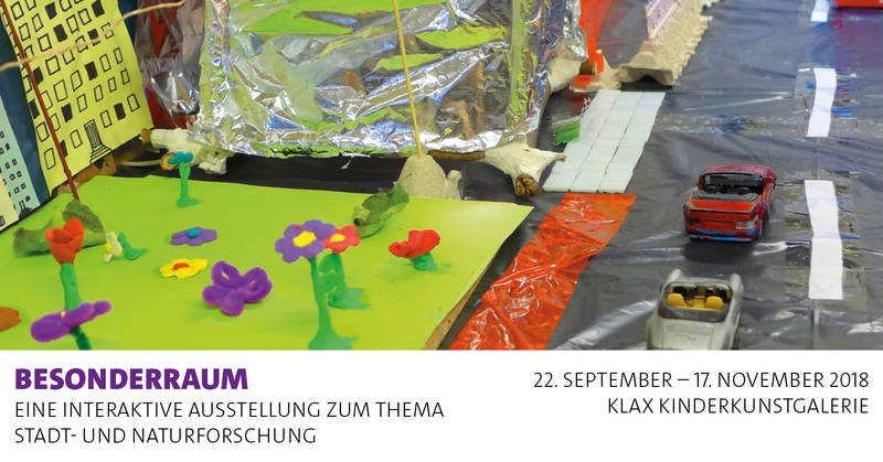 Ausstellung in der Klax Kinderkunstgalerie "BesonderRaum"