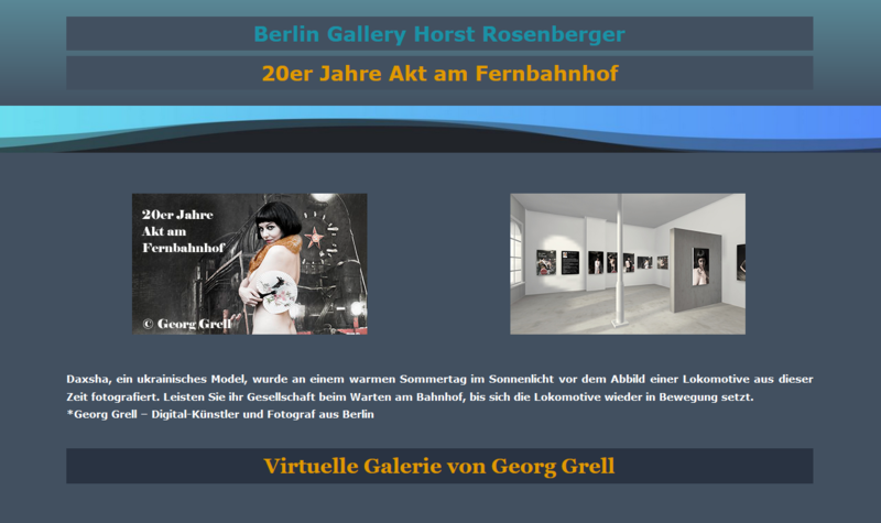 20er Jahre Akt am Fernbahnhof