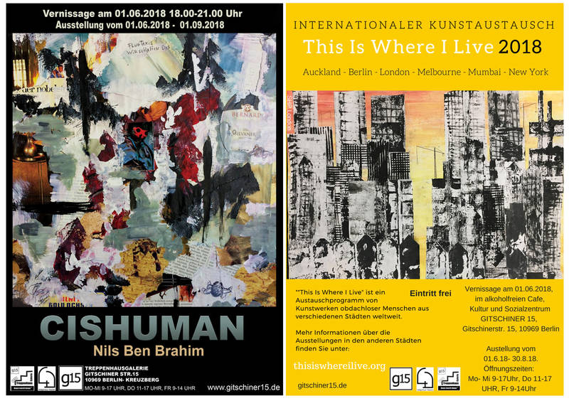 VERNISSAGE: Internationale Austauschaustellung mit Werken (ehemals) obdachloser Künstler/innen