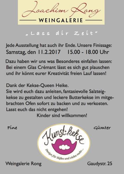 Kunstkekse - mach dir welche!