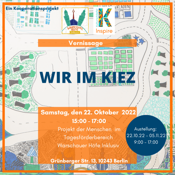 Austellung “Wir im Kiez“ - Entdecke die Umgebung der Warschauer Straße aus neuen Perspektiven.  (Mo - Fr)