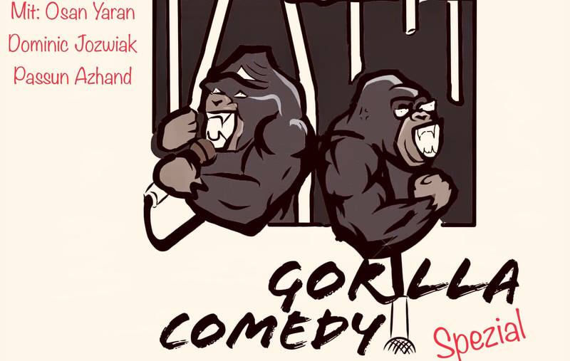 * Gorilla Comedy Spezial * Stand Up Comedy Show * Mad Monkey Room * Prenzlauer Berg *