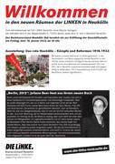 Ausstellungseröffnung DAS ROTE NEUKÖLLN & Lesung mit Juliane Beer