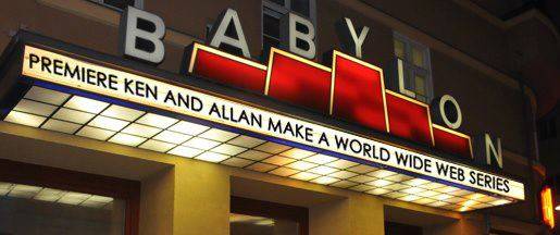 Filmpremiere im Kino Babylon (Mitte) "Ken and Allan making a world wide web series"