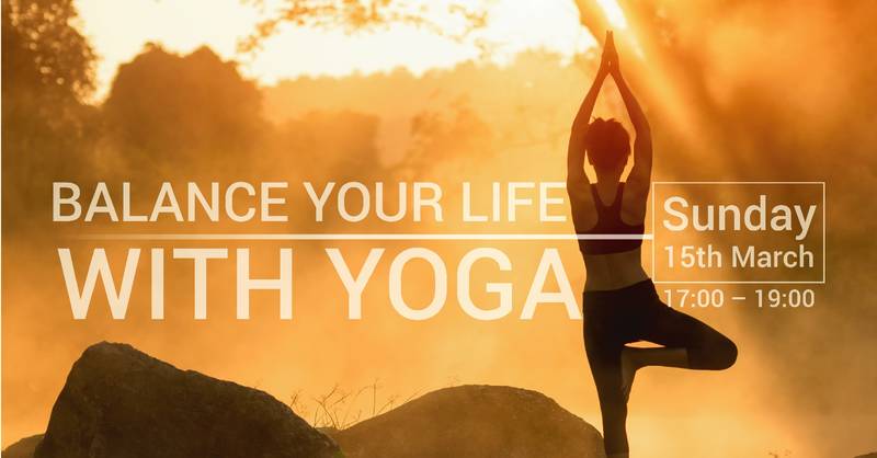 (Cancelled) Balance Your Life with Yoga - free Workshop