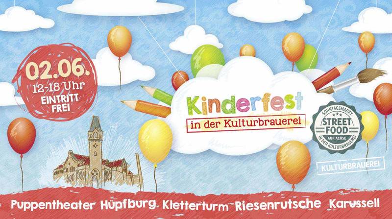 Kinderfest in der KulturBrauerei 2019