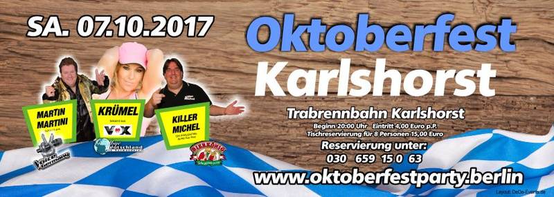 Oktoberfest Berlin Karlshorst 2017