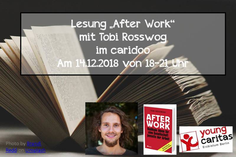 Lesung „After Work“ mit Tobi Rosswog