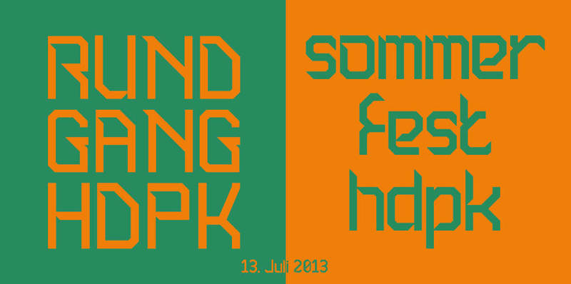 hdpk Rundgang und Sommerfest