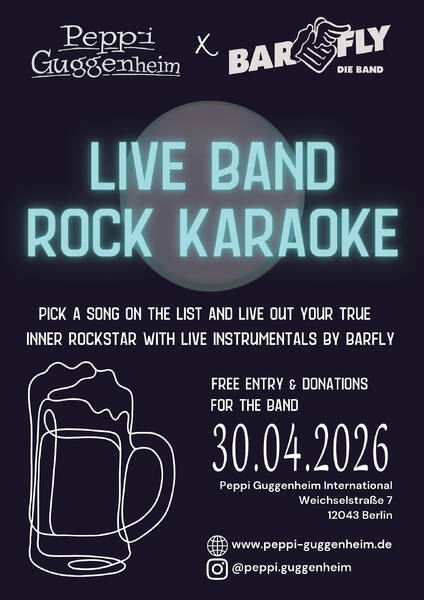 Live Rock Karaoke @ Peppi mit der Band BarFly