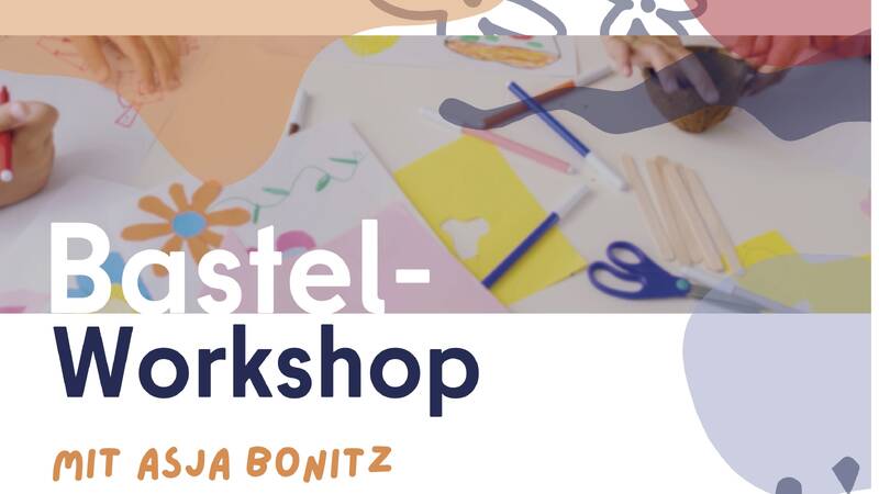 Bastel-Workshop mit Asja Bonitz in der Stadtteilbibliothek Erich Weinert