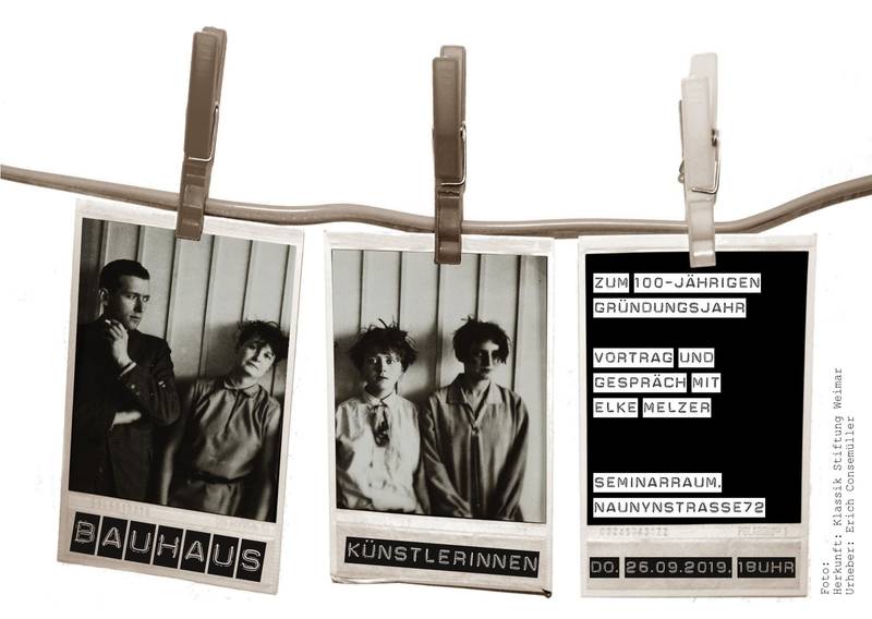 Bauhaus-Künstlerinnen - Zum 100-jährigen Gründungsjahr