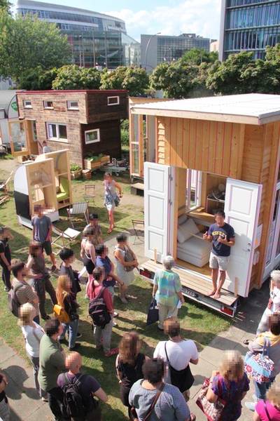 Führung/Rundgang Tiny Houses / Bauhaus Campus Berlin 