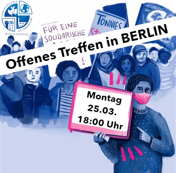 Offenes Treffen der Regionalgruppe Berlin-Brandenburg vom Bündnis Gemeinsam gegen die Tierindustrie