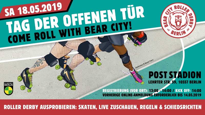 Roller Derby Tag der Offenen Tür