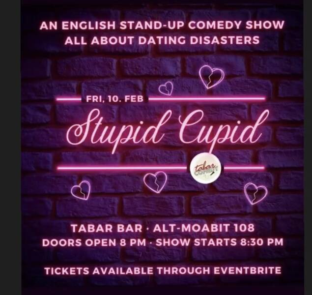 English Stand up Comedy All about dating Desaster 